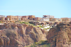 Acoma Pueblo by Scott Catron via Flickr and Wikimedia.