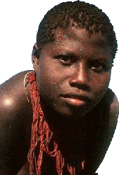 Jawara girl by Salomé/Survival International.