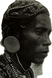 A Bagobo chief of Mindanao.