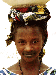 Bambara Girl in Djenné region, Mali, West Africa by Dr. Ondřej Havelka (cestovatel) via Wikimedia.