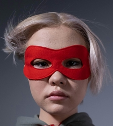 Girl in red mask wearing boxing gloves by Cottonbro Studios via Pexels.com.