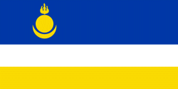 Flag of Buryatia.