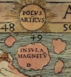 Detail of Olaus Magnus' Carta Marina.