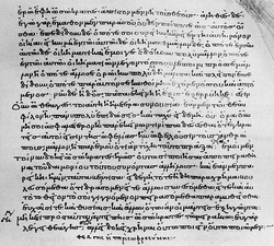 Text of the Charmides from the Codex Oxoniensis Clarkianus 39 (Clarke Plato).
