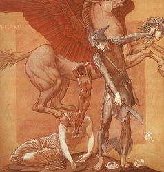 The Birth of Pegasus and Chrysaor by Edward Burne-Jones.