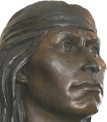Cochise, famous Chiricahua leader, by Betty Butts.