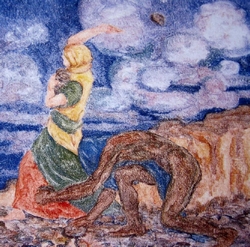 Deucalion and Pyrrha by Rupert Bunny.