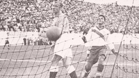 Joe Gaetjens' goal for the USA against England in the 1950 World Cup.
