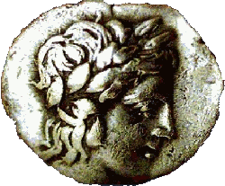 A coin from Helike.