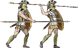 An EDSITEment-reconstruction of Hoplites based on sources from The Perseus Project.