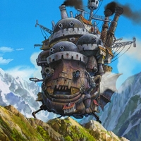 Screenshot from Howl's Moving Castle.