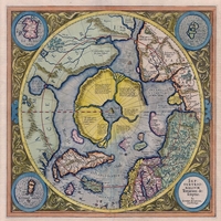 Mercator's map of the north.