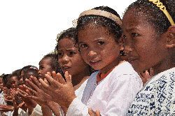 Merina children by Saveoursmile (Hery Zo Rakotondramanana) via Flickr and Wikimedia.