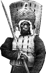 Nauruan warrior.