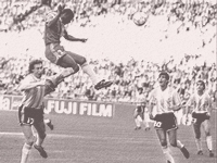 Cameroon defeat holders Argentina in the 1990 World Cup opener.