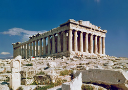 The Parthenon in Athens, by Steve Swayne.