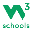 W3Schools logo.