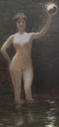 Detail from La Vérité au fond d'un puits by Jean-Léon Gérôme.