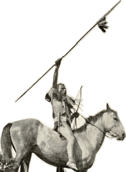 Yakama warrior by Lucullus V. McWhorter.