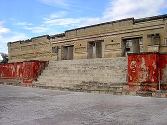Palace of Mitla, capital of the Zapotec civilization between the 8th and 14th centuries.
