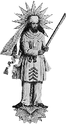 Indian Zoroastrian depiction of Zoroaster.